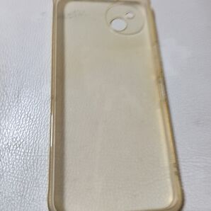 アクオスAQUOS Wish4 SH-52Eソフトケース クリア ケース 耐衝撃 透明