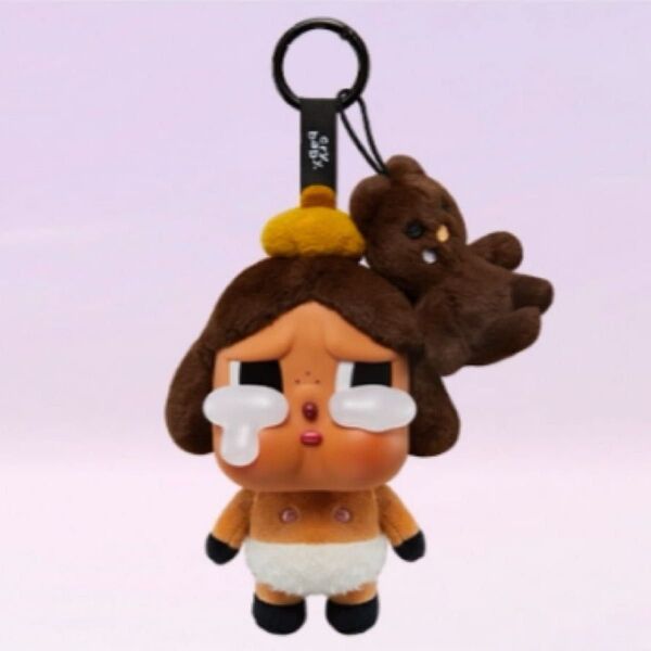POPMART クライベイビー CRYBABY Crying Again ぬいぐるみ シークレット baby brown
