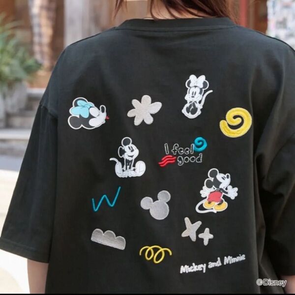 新品 ディズニー ミッキーマウス Tシャツ L
