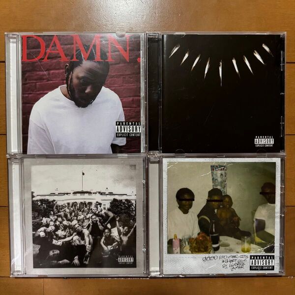 【CD4枚セット】Kendrick Lamar アルバム3作 BLACK PANTHER サントラ ケンドリックラマー