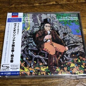 DECCA イツァークパールマン ITZHAK PERLMAN ベートーヴェン:ヴァイオリンソナタ第6番第7番第8番 SHM-CD