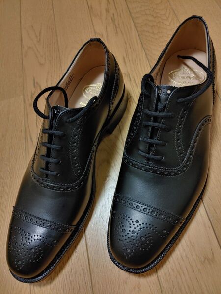 Church's DIPLOMAT BLACK CARF UK8.5 チャーチ ディプロマット