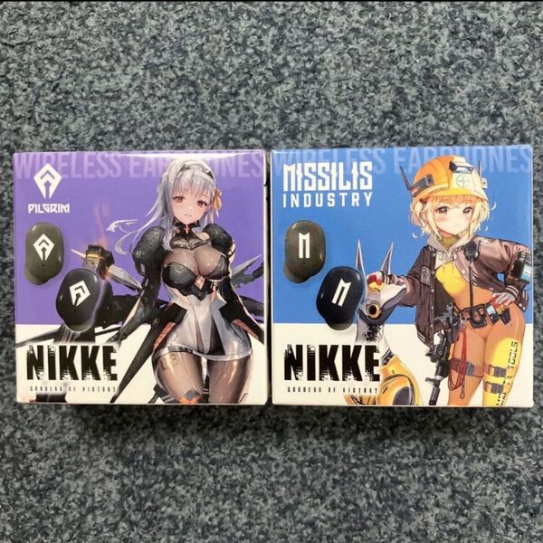 タイトー限定 勝利の女神 NIKKE ワイヤレスイヤホン モダニア ミシリス PILGRIM ピルグリム nikke ニケ