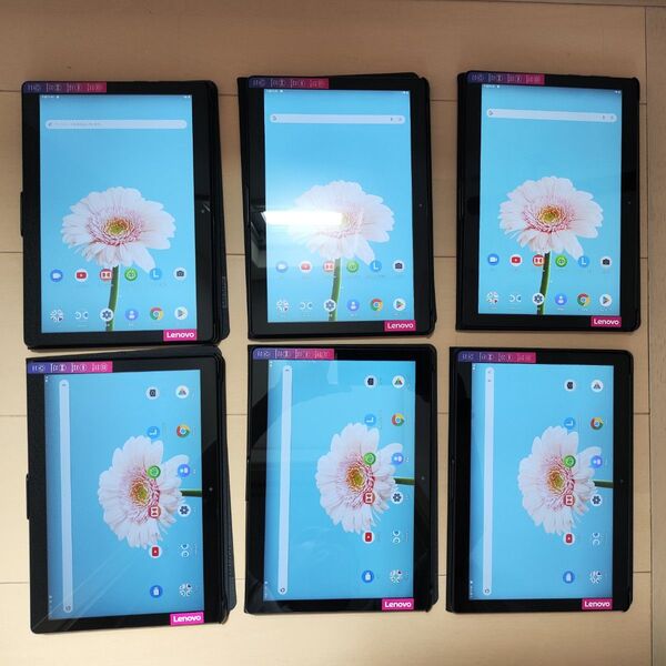 6台セット美品10.1インチ タブレットWi-Fiモデル Model:LenovoTB-X505F RAM2GB ROM16GB