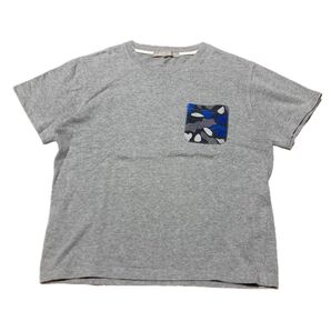 【美品】A DAY IN THE LIFEユナイテッドアローズ カモフラ柄ポケットTシャツ M 半袖 カットソー ライトスウェット