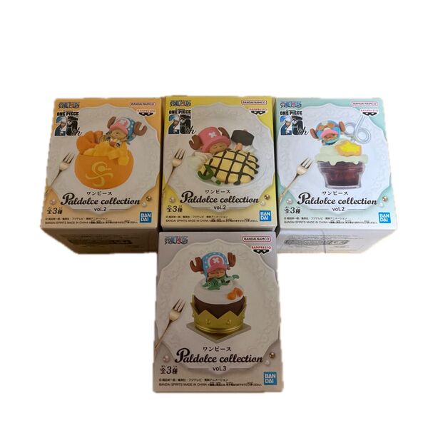 ワンピース Paldolce collection フィギュア 4点セット