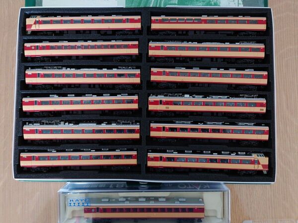 【13両 自作室内灯&一部墨入れ有り】485系 KATO 10-1128他