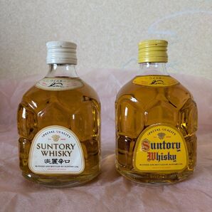 古酒 サントリーハーフボトル2本セット 角瓶、角淡麗辛口 デジタル花マーク、堂島浜2-1-40