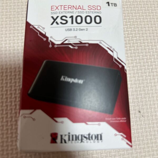 新品未開封 Kingston XS1000 外付けSSD 1TB