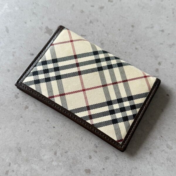 BURBERRY バーバリー ノバチェック 名刺入れ 定期入れ カードケース