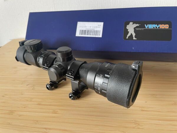 VERY100 スコープ 3-9x40EG ライフルスコープ エアガン