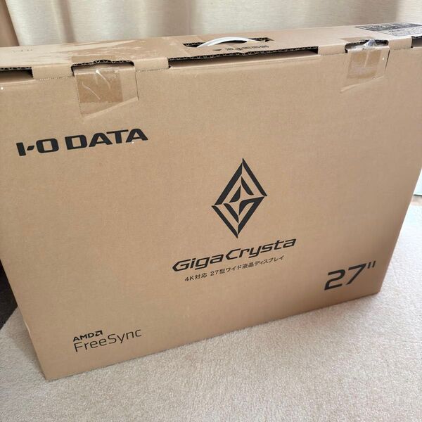 GigaCrysta 4k ゲーミングモニター 27型 3840x2160 ブラック KH2760V-UZ IODATA