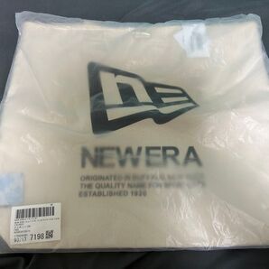 NEW ERA トートバッグ ライトトートバッグ 14L フラッグロゴ アイボリー×ブラック