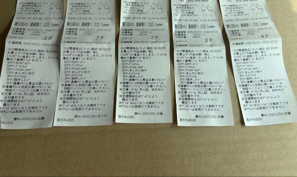 25年7月店舗特典★メロンブックス 第19回メロンブックス漫画祭り2025 summer ポイントレシート 18P分 クーポンOK