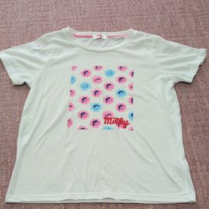 PekoペコプリントTシャツ ホワイト。Lサイズ。ペコちゃん好きに(^^)サンリオコラボ日本限定。お値引きご相談下さい。