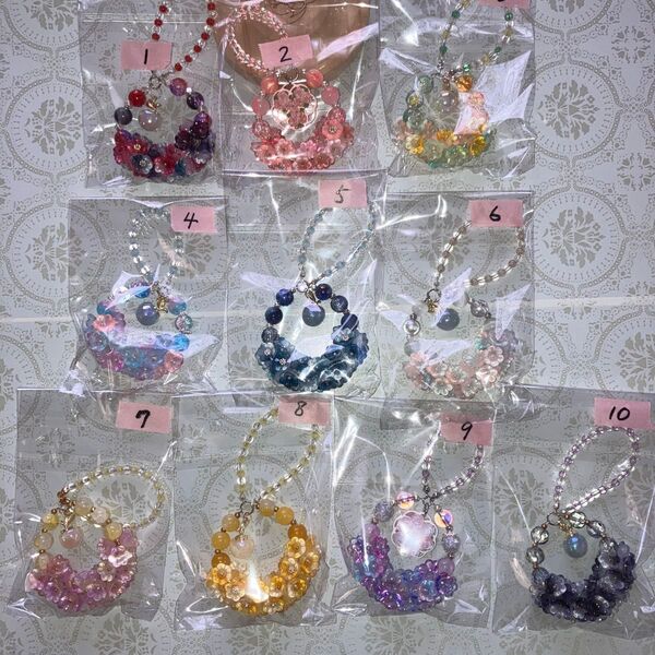 ハンドメイド 3個1000円 ストラップ,カスタムボールペン