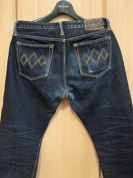 THE FLAT HEAD RJB デニムパンツ D006 インディゴ 34インチ
