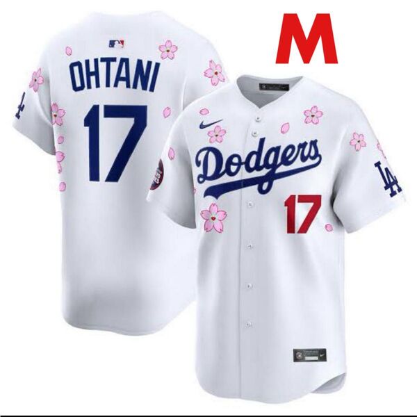 村上隆 MLB コラボ 大谷翔平 ユニフォーム ドジャース Mサイズ リミテッドジャージ