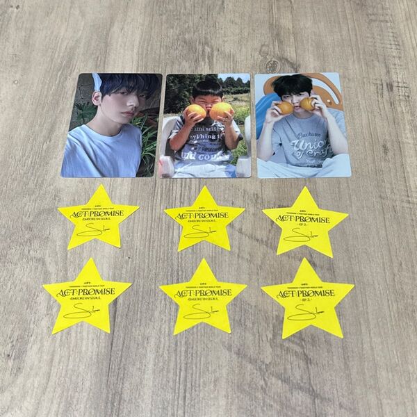 TXT スビン ACT:PROMISE membership kit メンシプ キット 幼少期 落下物 トレカ セット