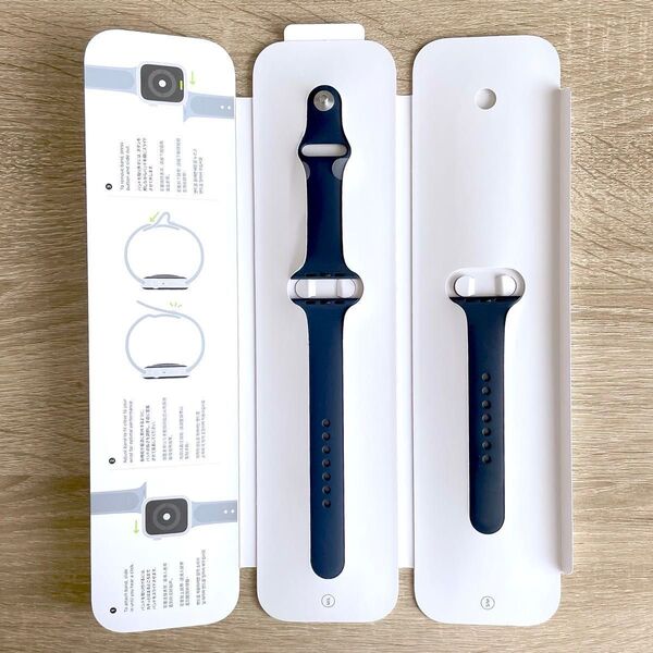 【純正品】Apple Watch Band スポーツバンド S/M M/L 44㎜ 濃紺(44、45、46、49㎜ケース互換)