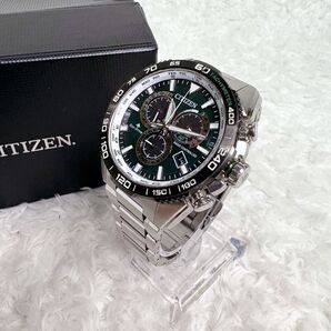 【MVP】CITIZEN エコ・ドライブ PROMASTER クロノグラフ 腕時計 シチズン クォーツ 稼働品