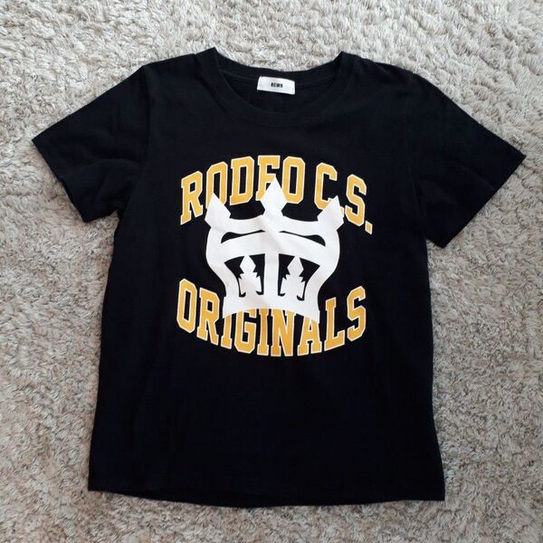 RODEO CROWNS ロゴ Tシャツ 黒 Y2K
