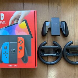 Nintendo Switch 有機ELモデル HEG-S-KABAA 初期化済 おまけ付き