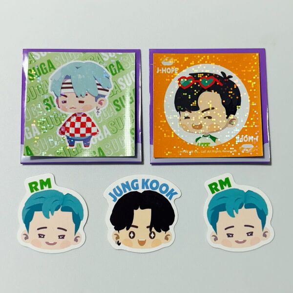 スシロー BTS Island インザソム ピック シール セット