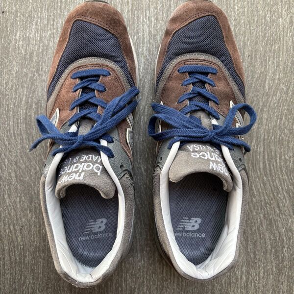【退色・傷あり】New Balance M997 ネイビー 27.5cm