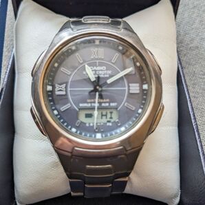 CASIO カシオ ウェーブセプター電波ソ―ラ―WVA-430TJチタニウム製