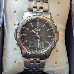 CASIO カシオリニエージ電波ソ―ラ―LCW-100Tチタニウム製