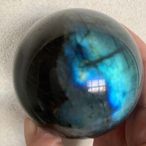 超・綺麗!ラブラドライトスフィア63.5mm レッセンス一杯!美しき宇宙!!