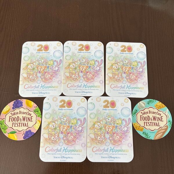 ディズニーシー シールまとめ売り フード&ワインフェスティバル