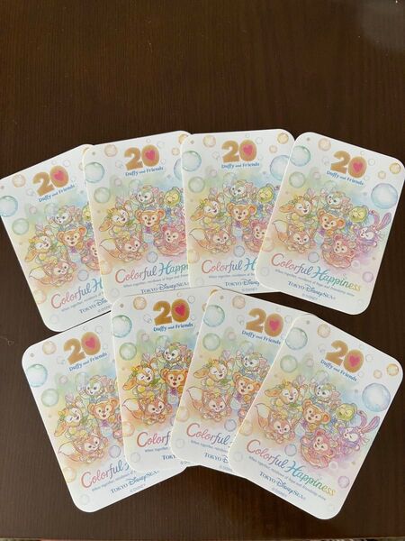 ダッフィー&フレンズ シールまとめ売り 東京ディズニーシー20周年