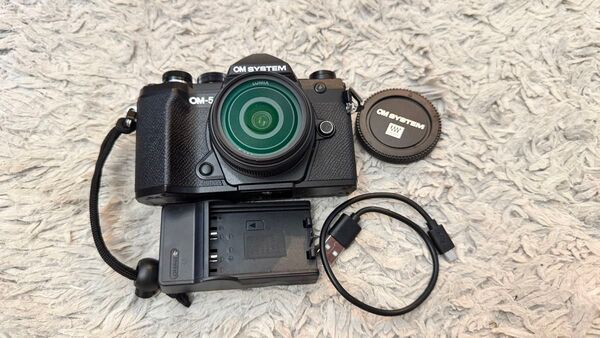 【中古/実働】(オーエムシステム) OM SYSTEM OM-5 ボディ ブラック オリンパス