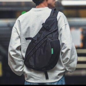 新品 Wpc./KiU K439 ブラック ワンショルダーバッグ 11L ボディバッグ ショルダーバッグ