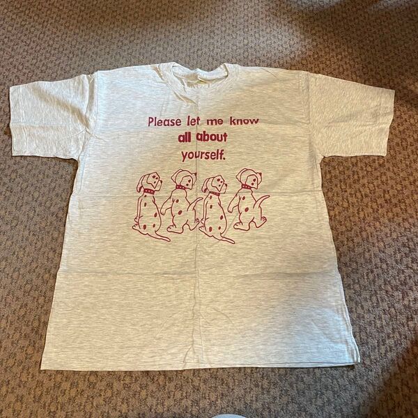 Tシャツ、半袖、ユニセックス、犬