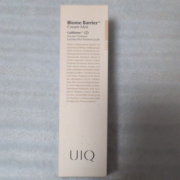 新品未開封 UIQ ユイク バイオームバリアクリームミスト100ml