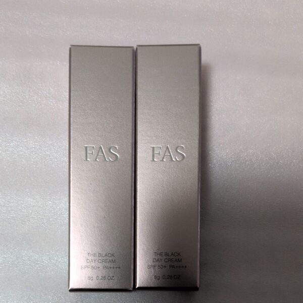 新品未開封 FAS ザ ブラック デイ クリーム 日焼け止め 8g×2本