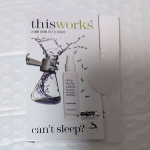 新品未開封 thisworks ピローミスト ディスワークス 枕 スプレー