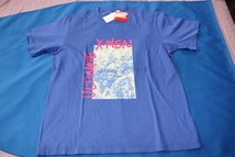 UT ユニクロ アートオブマーベル X-MEN XL Tシャツ 青 メンズ 新品 未使用 クリックポスト発送_画像1