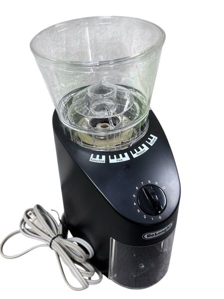 DeLonghi KG364J コーン式コーヒーグラインダー 【ジャンク品】