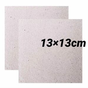 オーディオファン マイカプレート 電子レンジ 用 補修部品 雲母 2枚組