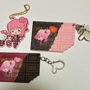 しゅごキャラ ラバーキーホルダー ストラップ 3個セット