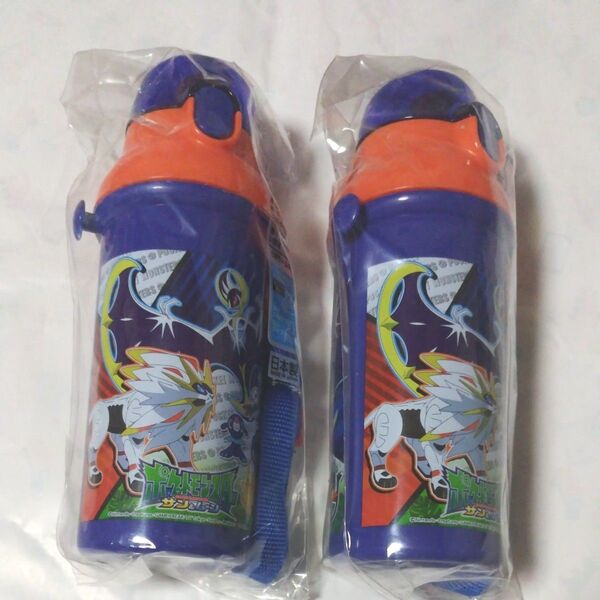 ポケモン 食洗機対応直飲みプラワンタッチボトル ポケットモンスター サン&ムーン 0.48L PSB5SAN