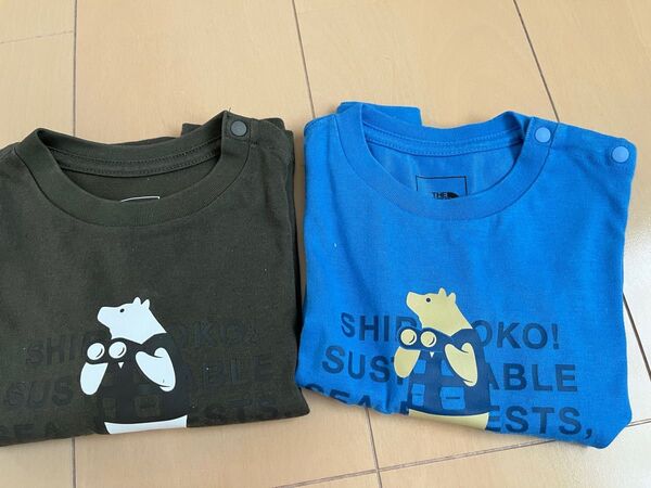 ノースフェイス Tシャツ 80 お揃い 双子