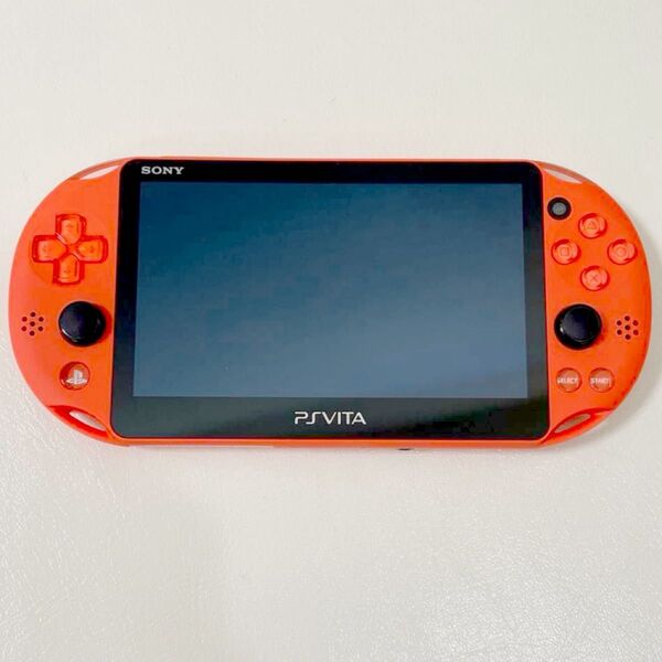 PSvita 2000 ネオン オレンジ 本体 PCH-2000 ZA24