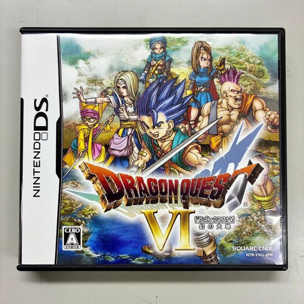 【動作確認済】DSソフト『ドラゴンクエストⅥ 幻の大地』ドラクエ ニンテンドーDS
