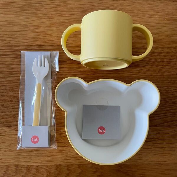 tak. ベビー食器 マグカップ フォーク