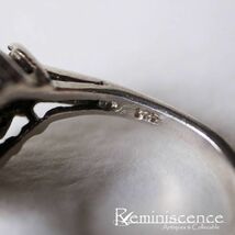 【希望の石】ヴィンテージ イギリス シルバー リング 銀 指輪 オパール ◆◆Vintage Sterling Silver Opeal Ring◆_画像6